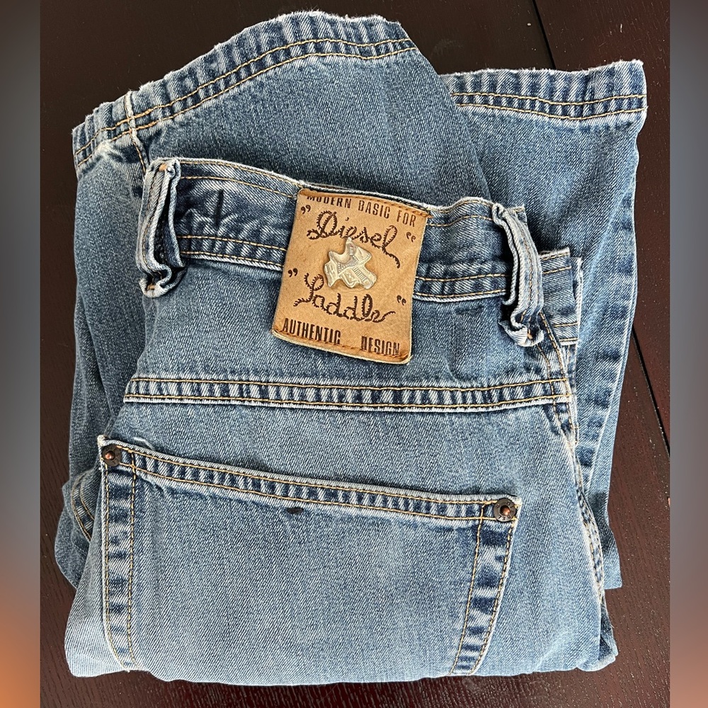 Vintage Women’s Diesel relaxed fit blue jeans